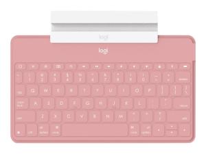 Logitech Keys-To-Go - Clavier - Bluetooth - QWERTZ - Allemand - rose blush - pour Apple iPad/iPhone/TV - 920-010045 - Claviers