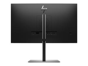 HP E27 G5 - E-Series - écran LED - 27" - 1920 x 1080 Full HD (1080p) @ 75 Hz - IPS - 300 cd/m² - 1000:1 - 5 ms - HDMI, DisplayPort, USB - noir, noir et argent (support) - 6N4E2AA#ABB - Écrans d'ordinateur