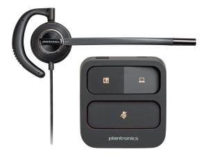 Poly - Kit de contour d'oreille pour casque - grand et petit - noir - 85R19AA - Accessoires pour écouteurs