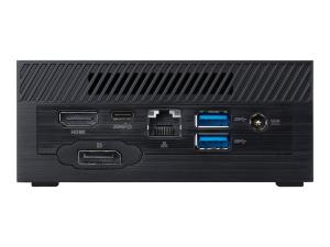 ASUS Mini PC PN51 BB757MDE1 - Barebone - mini PC - 1 x Ryzen 7 5700U / 1.8 GHz - RAM 0 Go - Radeon Graphics - 2.5 Gigabit Ethernet LAN sans fil: - Bluetooth 4.0, 802.11a/b/g/n/ac - noir - 90MR00K1-M00800 - Mini-systèmes