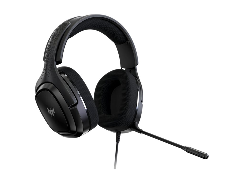 Acer Predator Galea 365 (PHW210) - Micro-casque - canal 7.1 - circum-aural - filaire - USB, jack 3,5mm - noir - GP.HDS11.01L - Écouteurs