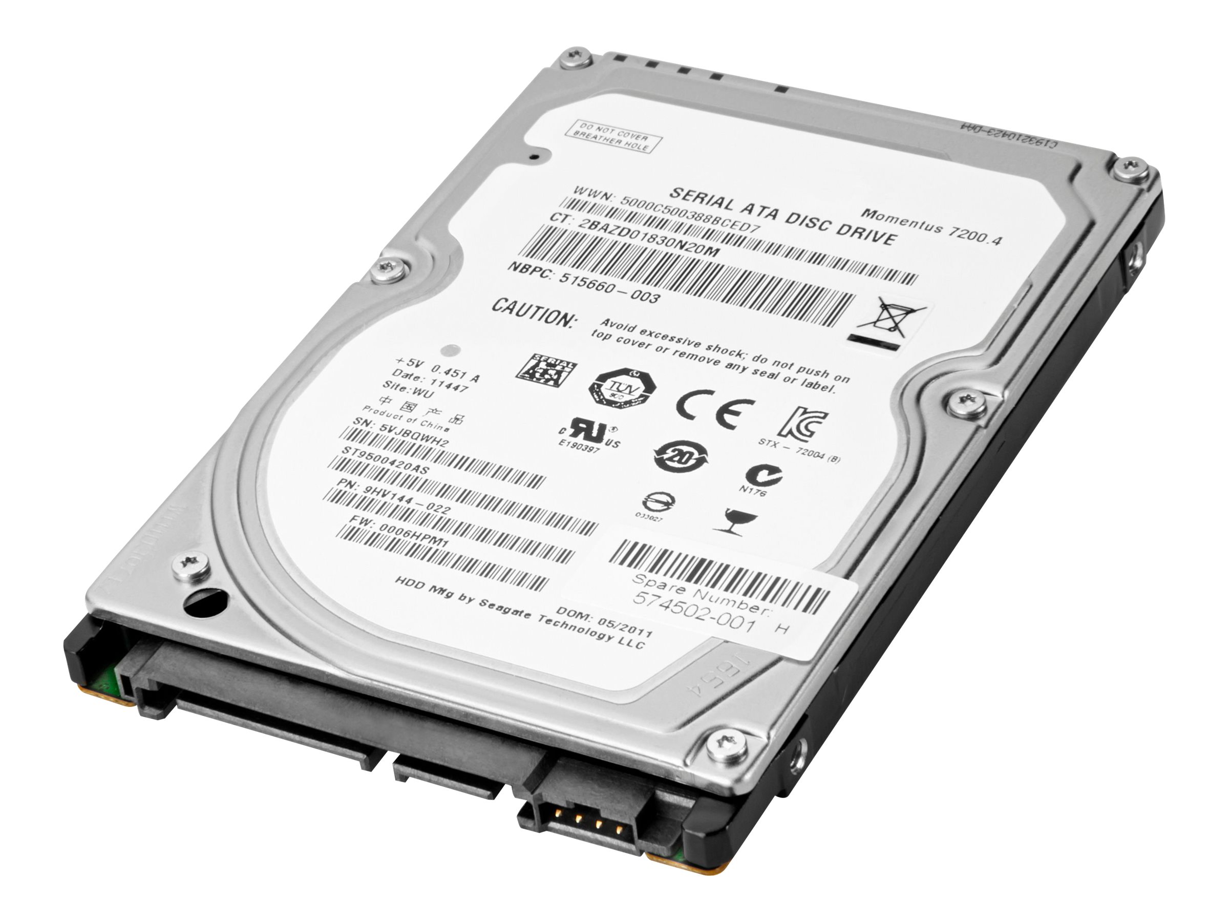 HP Enterprise - Disque dur - 1 To - 3.5" - SATA 6Gb/s - 7200 tours/min - pour Workstation Z2 G4, Z2 G5, Z2 G8, Z2 G9, Z4 G4, Z440, Z6 G4, Z8 G4; ZCentral 4R (3.5") - W0R10AA - Disques durs internes