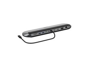 Belkin CONNECT Universal USB-C 11-in-1 Pro Dock - Station d'accueil - USB-C - 2 x HDMI, VGA - 2.5GbE - INC014BTSGY - Stations d'accueil pour ordinateur portable