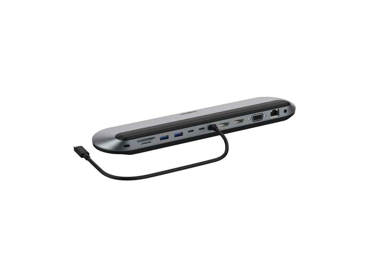 Belkin CONNECT Universal USB-C 11-in-1 Pro Dock - Station d'accueil - USB-C - 2 x HDMI, VGA - 2.5GbE - INC014BTSGY - Stations d'accueil pour ordinateur portable