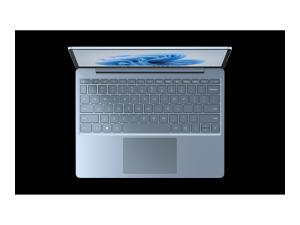 Microsoft Surface Laptop Go 3 - Intel Core i5 - 1235U / jusqu'à 4.4 GHz - Win 11 Home - Carte graphique Intel Iris Xe - 8 Go RAM - 256 Go SSD - 12.4" écran tactile 1536 x 1024 - IEEE 802.11b, IEEE 802.11a, IEEE 802.11g, IEEE 802.11n, IEEE 802.11ac, Bluetooth 5.1, IEEE 802.11ax (Wi-Fi 6) - Wi-Fi 6 - bleu iceberg - XK1-00064 - Ordinateurs portables