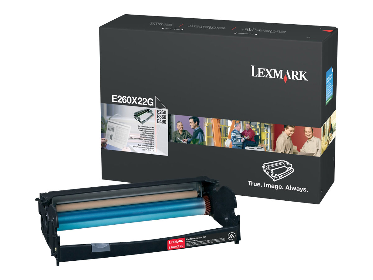 Lexmark - Kit photoconducteur LCCP - pour Lexmark E260, E360, E460, E462, ES460, X264, X363, X364, X463, X464, X466, XS364, XS463 - E260X22G - Autres consommables et kits d'entretien pour imprimante