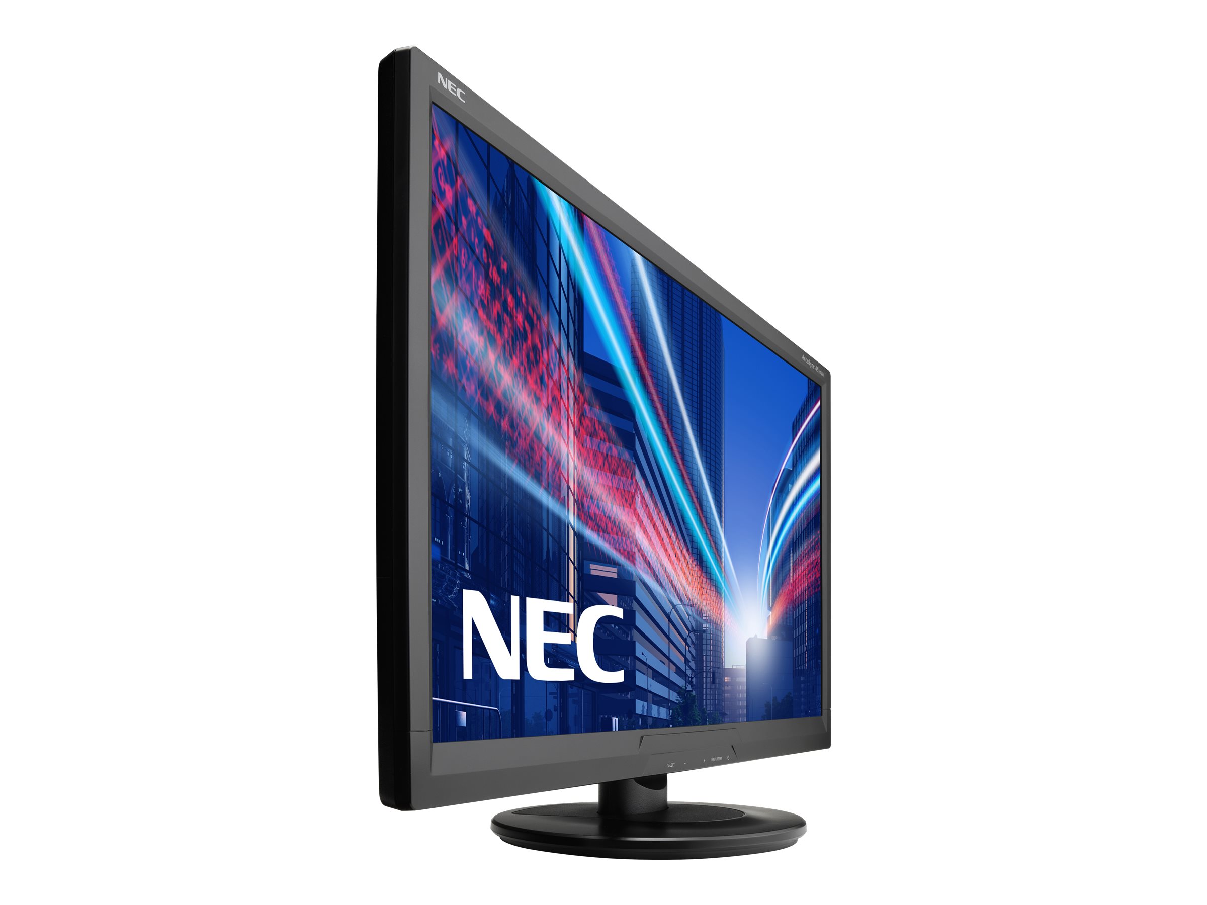 NEC AccuSync AS242W - Écran LED - 24" - 1920 x 1080 Full HD (1080p) - TN - 250 cd/m² - 1000:1 - 5 ms - DVI-D, VGA - noir - 60003810 - Écrans d'ordinateur