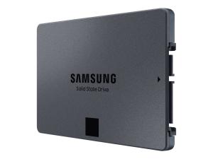 Samsung 870 QVO MZ-77Q2T0BW - SSD - chiffré - 2 To - interne - 2.5" - SATA 6Gb/s - mémoire tampon : 2 Go - AES 256 bits - TCG Opal Encryption - MZ-77Q2T0BW - Disques durs pour ordinateur portable
