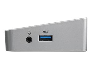 StarTech.com Station d'Accueil USB-C 4K, 100W PD, Hub 5x USB 5Gbps 3.2 - Station d'accueil - USB-C - HDMI, DP - 1GbE - 100 Watt - Conformité TAA - DK30CH2DEPUE - Stations d'accueil pour ordinateur portable