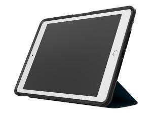 OtterBox Symmetry Series Folio - Étui à rabat pour tablette - polycarbonate, caoutchouc synthétique - soirée côtière - pour Apple 10.2-inch iPad (7ème génération, 8ème génération, 9ème génération) - 77-62046 - Accessoires pour ordinateur portable et tablette