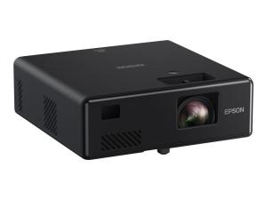 Epson EF-11 - Projecteur 3LCD - portable - 1000 lumens (blanc) - 1000 lumens (couleur) - Full HD (1920 x 1080) - 16:9 - 1080p - Miracast - noir - V11HA23040 - Projecteurs numériques