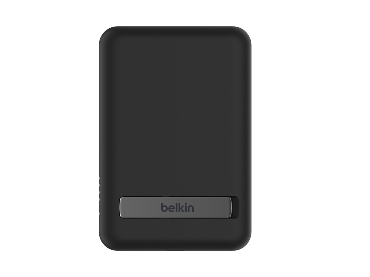 Belkin BOOST CHARGE - Banque d'alimentation - 5000 mAh - 7.5 Watt - noir - BPD004btBK - Adaptateurs électriques et chargeurs