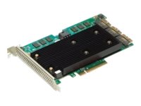 Broadcom MegaRAID 9670-24i - Contrôleur de stockage (RAID) - 24 Canal - SATA 6Gb/s / SAS 24Gb/s / PCIe 4.0 (NVMe) - RAID RAID 0, 1, 5, 6, 10, 50, 60 - PCIe 4.0 x8 - 05-50123-00 - Adaptateurs de stockage