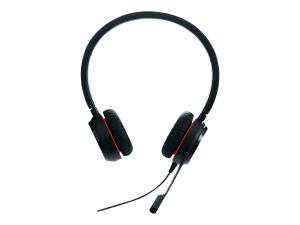 Jabra Evolve 30 II UC stereo - Micro-casque - sur-oreille - filaire - USB-C, USB-A - isolation acoustique - Certifié Alcatel-Lucent, Certifié Avaya, Certifié pour Microsoft Teams, Cisco Certified, Certifié Unify - 5399-829-369 - Écouteurs