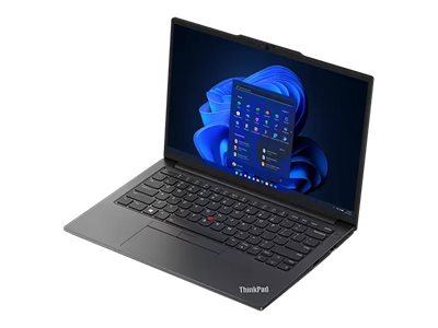 Lenovo ThinkPad E14 Gen 5 21JK - Conception de charnière à 180 degrés - Intel Core i5 - 1335U / jusqu'à 4.6 GHz - Win 11 Pro - Carte graphique Intel Iris Xe - 16 Go RAM - 512 Go SSD TCG Opal Encryption 2, NVMe - 14" IPS 1920 x 1200 - Gigabit Ethernet - Wi-Fi 6 - noir graphite - clavier : Français - avec 1 an de support Premier Lenovo - 21JK005AFR - Ordinateurs portables