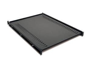 APC - Étagère pour rack - noir - pour P/N: AR3106SP, SMX1000C, SMX1500RM2UC, SMX1500RM2UCNC, SMX750C, SMX750CNC, SRT5KRMXLW-TW - AR8122BLK - Accessoires pour serveur