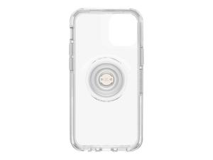 OtterBox Otter + Pop Symmetry Series - Coque de protection pour téléphone portable - polycarbonate, caoutchouc synthétique - pop transparent - pour Apple iPhone 12 mini - 77-65760 - Coques et étuis pour téléphone portable