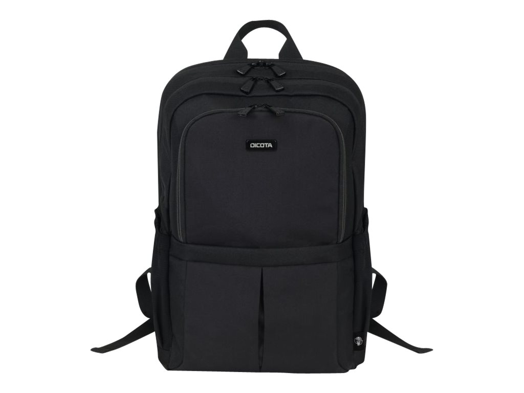 DICOTA Backpack Eco SCALE - Sac à dos pour ordinateur portable - 13" - 15.6" - noir - D31429-RPET - Accessoires pour ordinateur portable et tablette