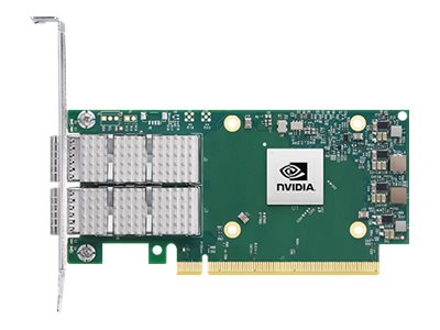 NVIDIA ConnectX-6 Dx - Adaptateur réseau - PCIe 4.0 x16 - 100 Gigabit QSFP56 x 2 - 900-9X658-0056-SB1 - Adaptateurs réseau filaires
