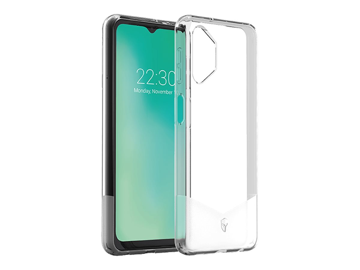 Force Case Pure - Coque de protection pour téléphone portable - polyuréthanne thermoplastique (TPU) - transparent - pour Samsung Galaxy A32 5G - FCPUREGA32T - Coques et étuis pour téléphone portable