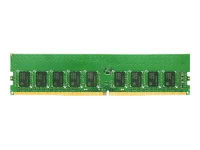 Synology - DDR4 - module - 8 Go - DIMM 288 broches - 2666 MHz / PC4-21300 - 1.2 V - mémoire sans tampon - ECC - pour RackStation RS1619xs+, RS3617RPxs, RS3617xs+, RS3618XS, RS4017XS+ - D4EC-2666-8G - DDR4