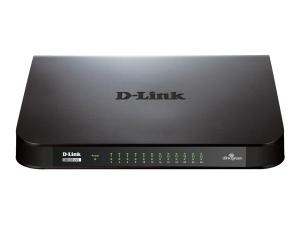 D-Link GO-SW-24G - Commutateur - non géré - 24 x 10/100/1000 - de bureau - GO-SW-24G - Concentrateurs et commutateurs gigabit