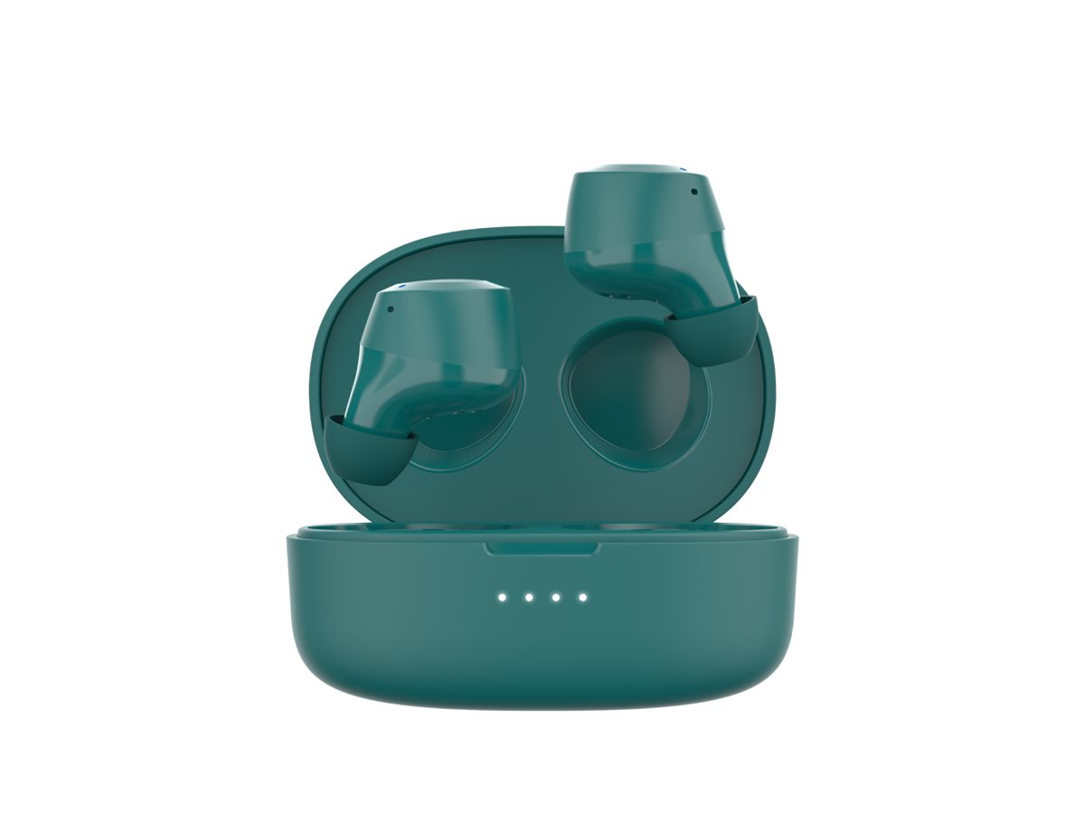 Belkin SoundForm Bolt - Écouteurs sans fil avec micro - intra-auriculaire - Bluetooth - teal - AUC009BTTE - Écouteurs