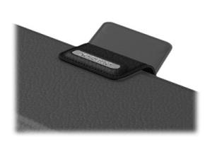 OtterBox Strada Series - ProPack Packaging - étui à rabat pour téléphone portable - compatibilité avec MagSafe - cuir véritable, polycarbonate, loquet métallique - ombre - pour Apple iPhone 14 Pro Max - 77-88574 - Coques et étuis pour téléphone portable