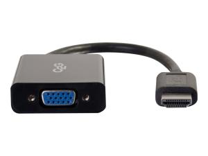 C2G HDMI to VGA Adapter - HDMI to VGA Converter - M/F - Convertisseur vidéo - HDMI - VGA - noir - 41350 - Convertisseurs vidéo