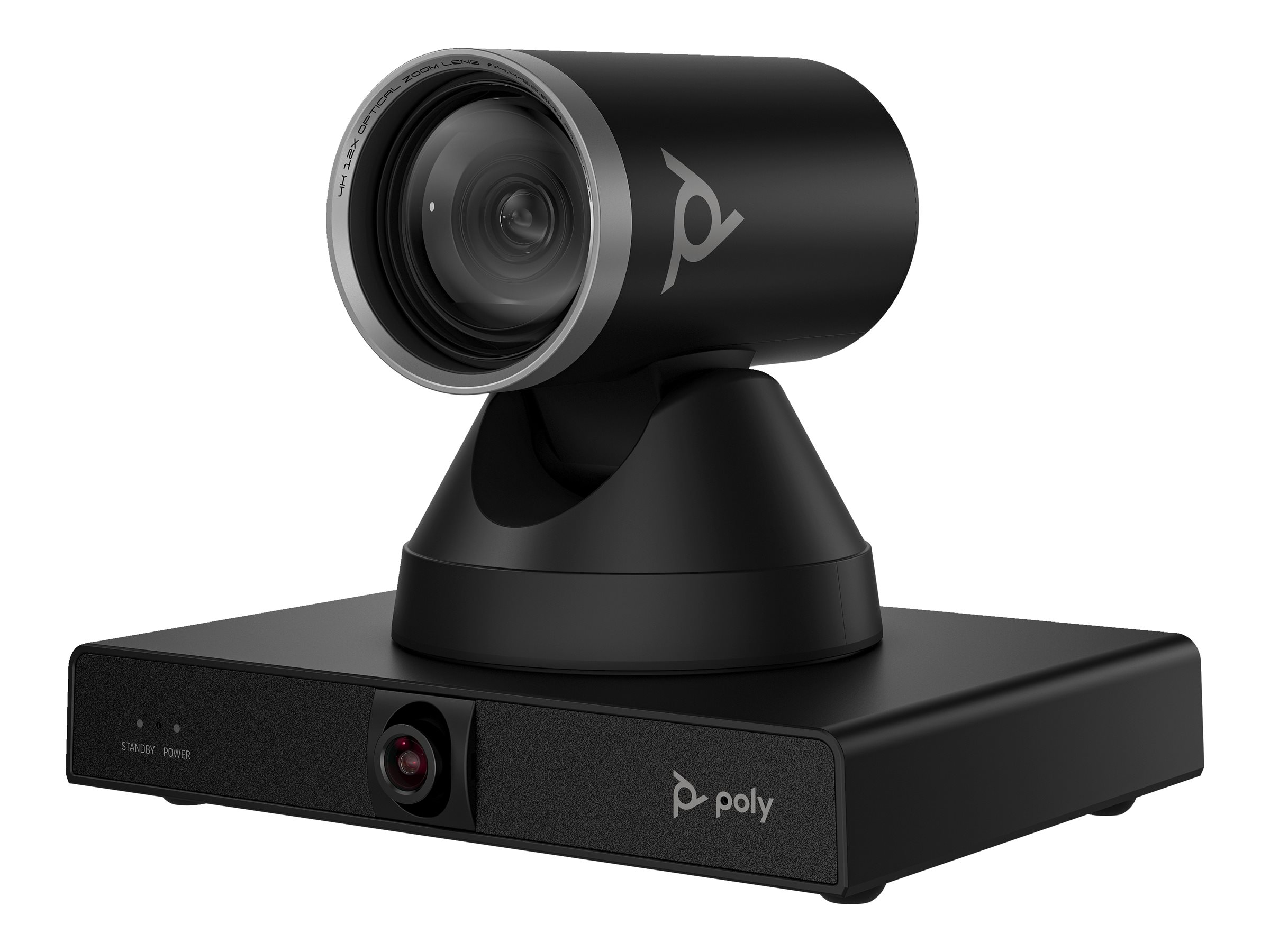 Poly Studio E60 - Caméra pour conférence - PIZ - couleur - 2 x 8 MP - 3840 x 2160 - 4K UHD (3840 x 2160), 2160p - audio - LAN - USB - CC 12 V / PoE Plus - Conformité TAA - 9W1A7AA#AC3 - Audio et visioconférences