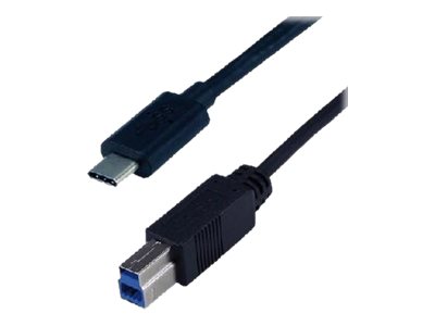 MCL MC923-1C/3BME-1M - Câble USB - USB Type B (M) pour 24 pin USB-C (M) - USB 3.1 - 1 m - MC923-1C/3BME-1M - Câbles USB