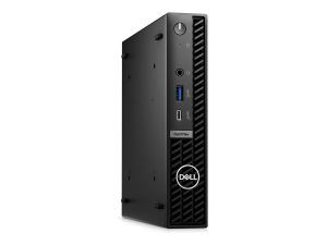 Dell OptiPlex 7020 (version 2024) - Micro Core i5 12500T / jusqu'à 4.4 GHz - RAM 8 Go - SSD 512 Go - NVMe, Class 25 - UHD Graphics 770 - Gigabit Ethernet, Bluetooth, IEEE 802.11ax (Wi-Fi 6E) - Win 11 Pro - moniteur : aucun - noir - BTS - avec 1 an basique sur site - J4W1J - Ordinateurs de bureau