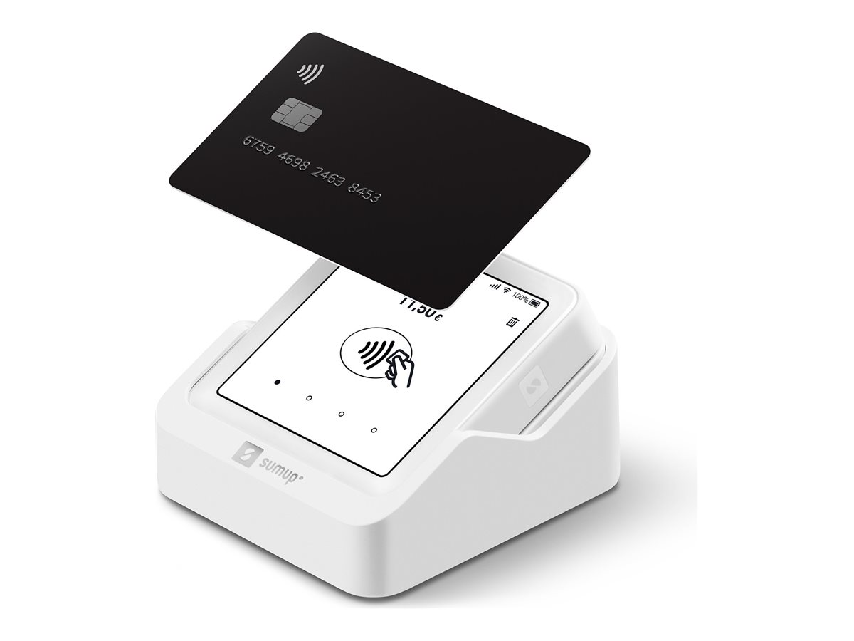 SumUp Solo - Lecteur de carte EMC/NFC - blanc - 809610001 - Cartes de contrôleur héritées