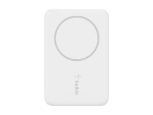 Belkin BOOST CHARGE - Banque d'alimentation - 2500 mAh - 7.5 Watt (MagSafe) - blanc - pour Apple iPhone 12, 12 mini, 12 Pro, 12 Pro Max - BPD002BTWH - Batteries spécifiques