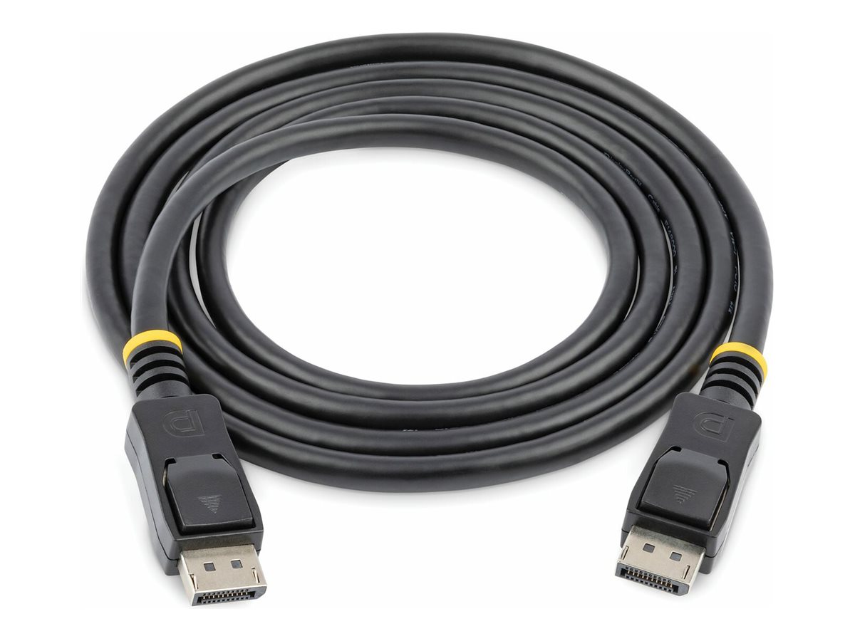 StarTech.com Câble DisplayPort 1.2 certifié de 3 m avec verrouillage -  Cordon DP vers DP avec support HBR2 - M/M - DisplayPort 4K - Câble  DisplayPort - 3 m - DISPLPORT10L