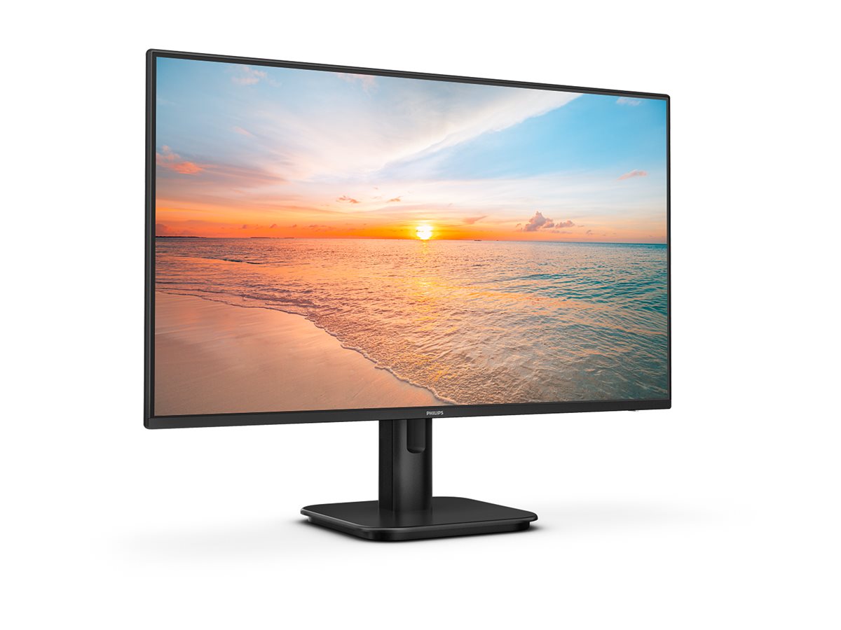 Philips 24E1N1300A - Écran LED - 24" (23.8" visualisable) - 1920 x 1080 Full HD (1080p) @ 100 Hz - IPS - 1300:1 - 1 ms - HDMI, USB-C - haut-parleurs - noir texturé - 24E1N1300A/00 - Écrans d'ordinateur