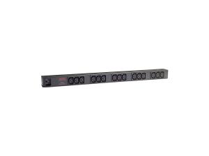 PDU en rack de base APC Zero U - Unité de distribution d'alimentation (rack-montable) - CA 120/208/230 V - entrée : IEC 60320 C20 - connecteurs de sortie : 15 (power IEC 60320 C13) - 0U - 2.5 m cordon - noir - pour P/N: AR3106SP, SMX1000C, SMX1500RM2UC, SMX1500RM2UCNC, SMX750C, SMX750CNC, SRT5KRMXLW-TW - AP9572 - Parasurtenseurs et PDU