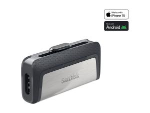 SanDisk Ultra Dual - Clé USB - 64 Go - USB 3.1 / USB-C - pour Intel Next Unit of Computing 12 Pro Kit - NUC12WSKi3 - SDDDC2-064G-G46 - Lecteurs flash