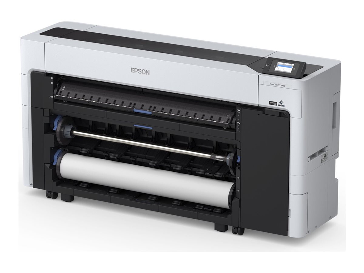 Epson SureColor SC-T7700D - 44" imprimante grand format - couleur - jet d'encre - Rouleau (111,8 cm) - 2 400 x 1 200 ppp - USB 2.0, Gigabit LAN, Wi-Fi(ac) - C11CH83301A0 - Imprimantes jet d'encre