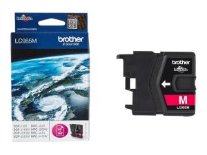 Brother LC985MBP - Magenta - original - blister - cartouche d'encre - pour Brother DCP-J125, DCP-J140, DCP-J315, DCP-J515, MFC-J220, MFC-J265, MFC-J410, MFC-J415 - LC985MBP - Cartouches d'encre Brother