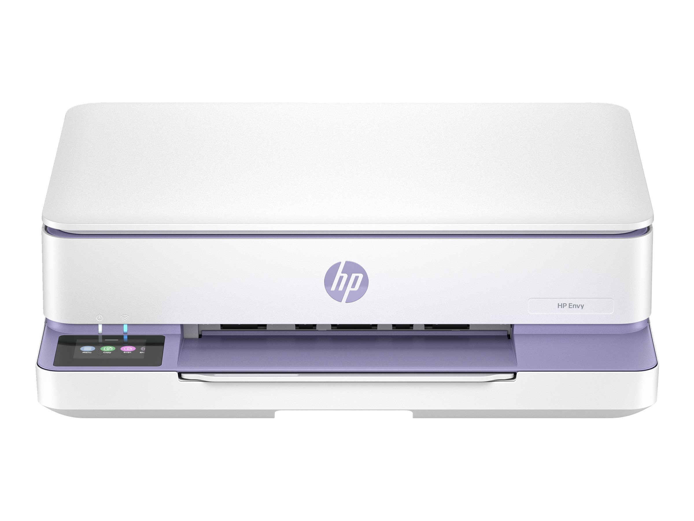 HP ENVY 6122e All-in-One - Imprimante multifonctions - couleur - jet d'encre - 216 x 297 mm (original) - A4/Letter (support) - jusqu'à 8 ppm (copie) - jusqu'à 10 ppm (impression) - 100 feuilles - USB 2.0, Wi-Fi(ac) - crépuscule - 714L9B#629 - Imprimantes multifonctions