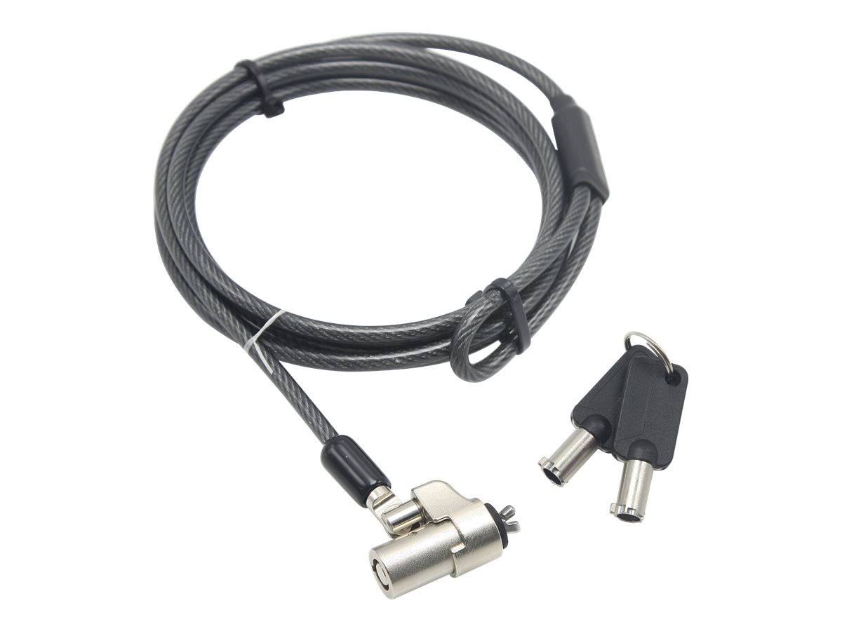 DICOTA - Câble de sécurité - noir - 2 m - D31542 - Accessoires pour ordinateur portable et tablette