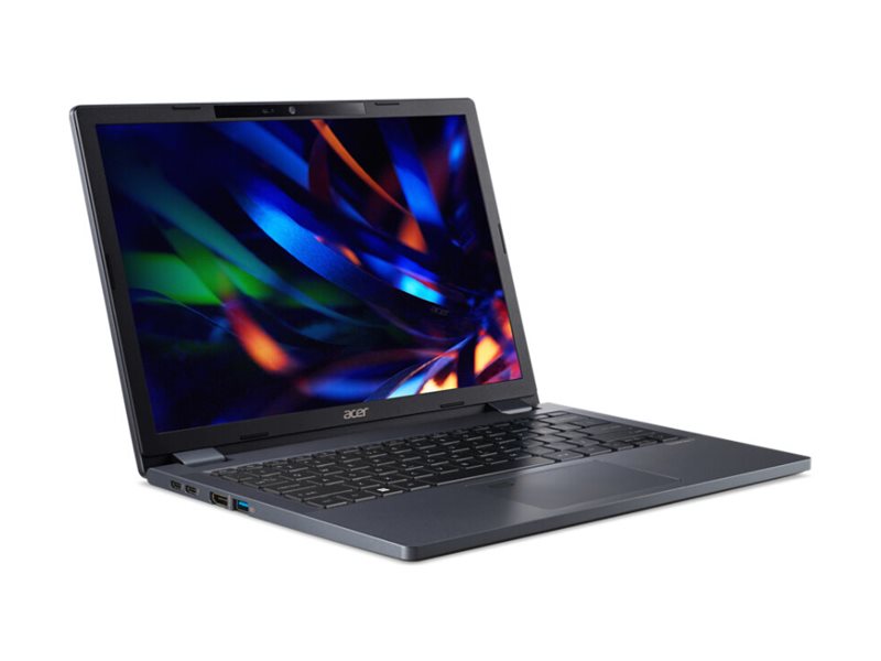 Acer TravelMate P4 13 TMP413-51-TCO - Intel Core i7 - 1355U / jusqu'à 5 GHz - Win 11 Pro - Carte graphique Intel Iris Xe - 16 Go RAM - 512 Go SSD - 13.3" IPS 1920 x 1200 - Wi-Fi 6E - bleu ardoise - clavier : Français - NX.B54EF.002 - Ordinateurs portables