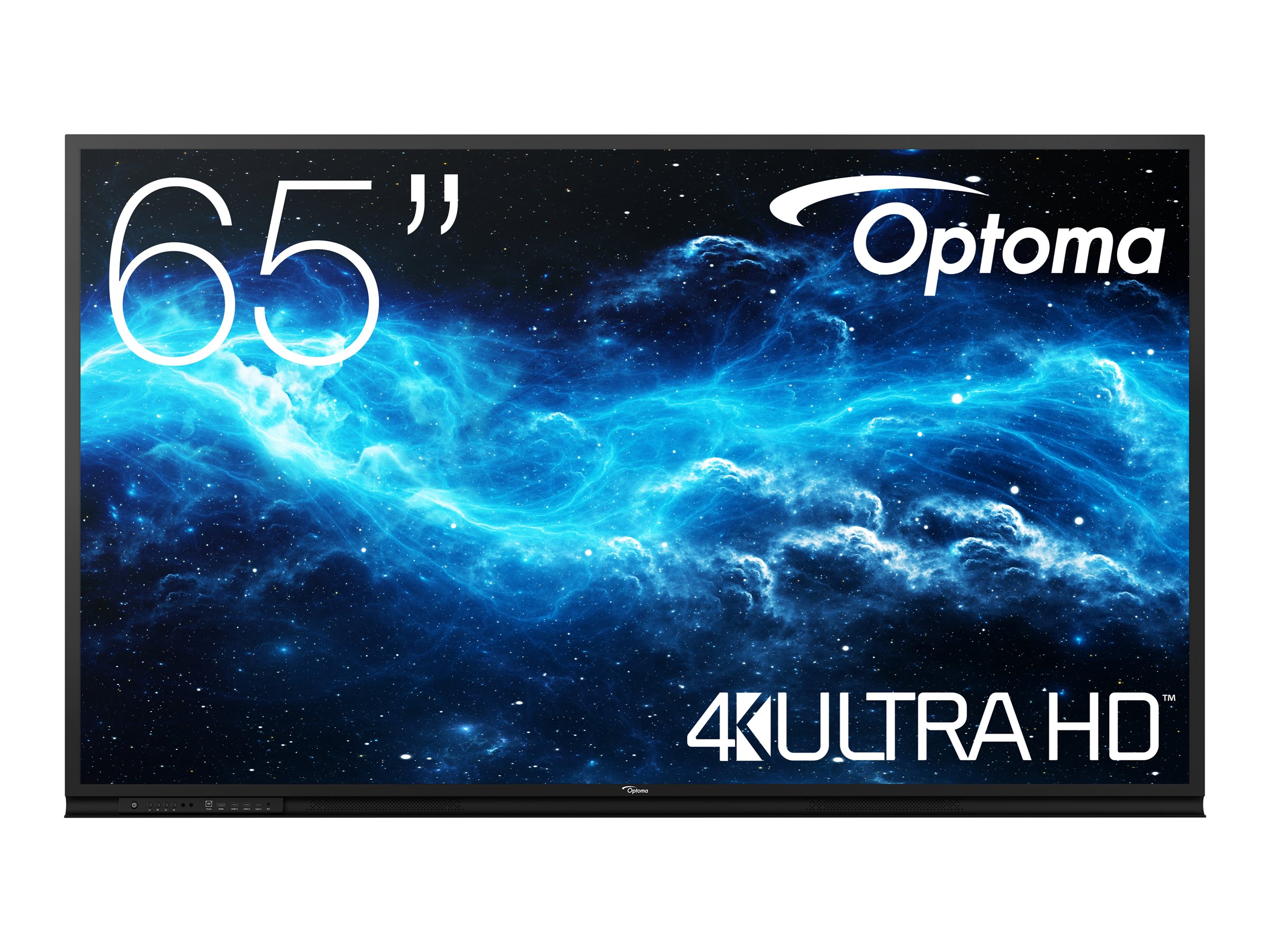 Optoma Creative Touch 3652RK - Classe de diagonale 65" 3-Series écran LCD rétro-éclairé par LED - interactive - avec écran tactile (multi-touches) - 4K UHD (2160p) 3840 x 2160 - Direct LED - noir - H1F0H03BW101 - Écrans LCD/LED grand format
