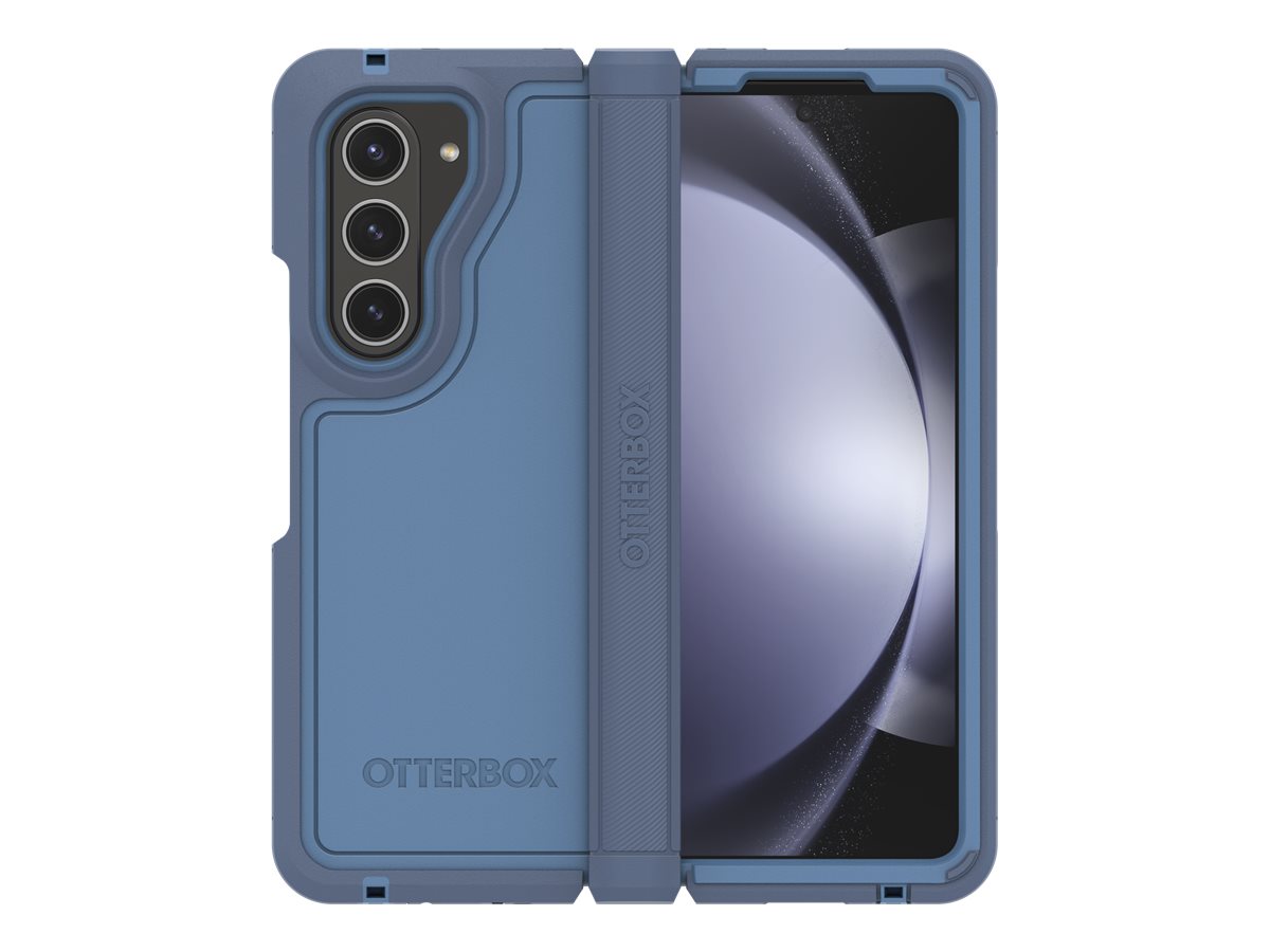 OtterBox Defender Series XT - Coque de protection pour téléphone portable - robuste - polycarbonate, élastomère thermoplastique (TPE) - jeans bleu bébé (bleu) - pour Samsung Galaxy Z Fold6 - 77-95805 - Coques et étuis pour téléphone portable