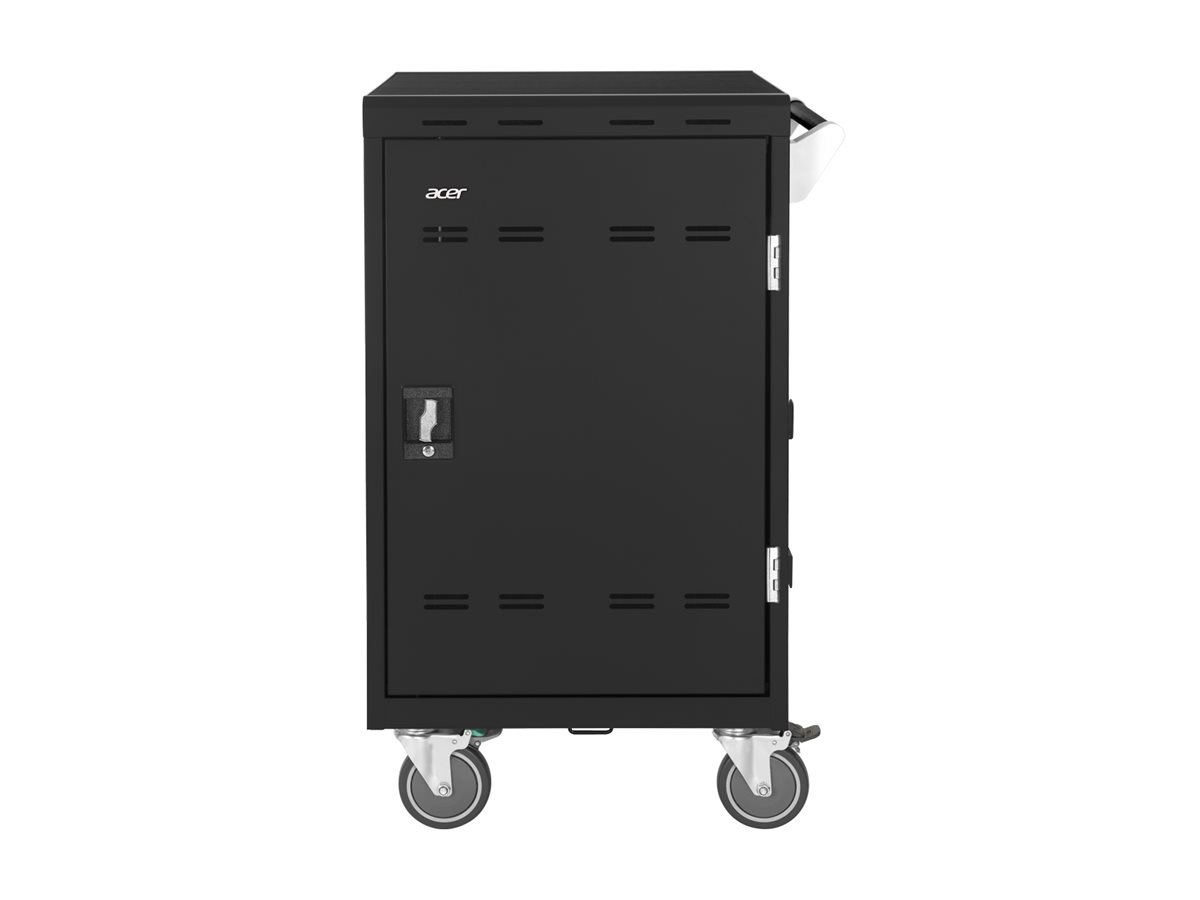 Acer Charging Cart ACC320 - Chariot (support uniquement) - pour 32 tablettes / notebooks - verrouillable - acier - Taille d'écran : jusqu'à 15,6 pouces - sortie : CA 220-240 V - GP.OFG11.005 - Chariots