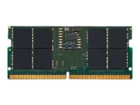 Kingston - DDR5 - kit - 32 Go: 2 x 16 Go - SO DIMM 262 broches - 5200 MHz / PC5-41600 - CL42 - 1.1 V - mémoire sans tampon - non ECC - KCP552SS8K2-32 - Mémoire pour ordinateur portable
