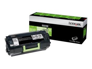 Lexmark 522XE - À rendement extrêmement élevé - noir - original - cartouche de toner Entreprise Lexmark - pour Lexmark MS811dn, MS811dtn, MS811n, MS812de, MS812dn, MS812dtn - 52D2X0E - Cartouches de toner Lexmark