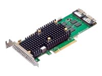 Broadcom MegaRAID 9660-16i - Contrôleur de stockage (RAID) - 16 Canal - SATA 6Gb/s / SAS 24Gb/s / PCIe 4.0 (NVMe) - RAID RAID 0, 1, 5, 6, 10, 50, 60 - PCIe 4.0 x8 - 05-50107-00 - Adaptateurs de stockage