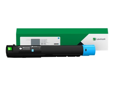 Lexmark - Cyan - original - cartouche de toner - pour Lexmark CX930dse, CX931dse, CX931dtse - 24B7519 - Cartouches de toner Lexmark